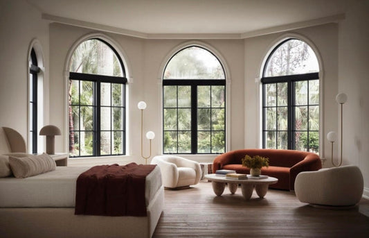 Organic Modern Round Travertine Coffee Table Travertine